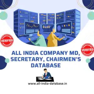 All India Company MD, Secretary, Chairmen's Database