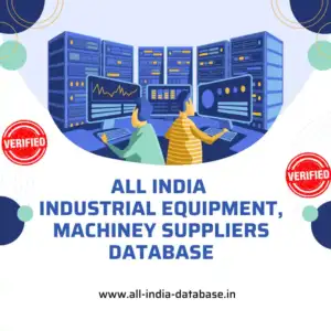 All India Industrial Equipment, Machinery Suppliers Database
